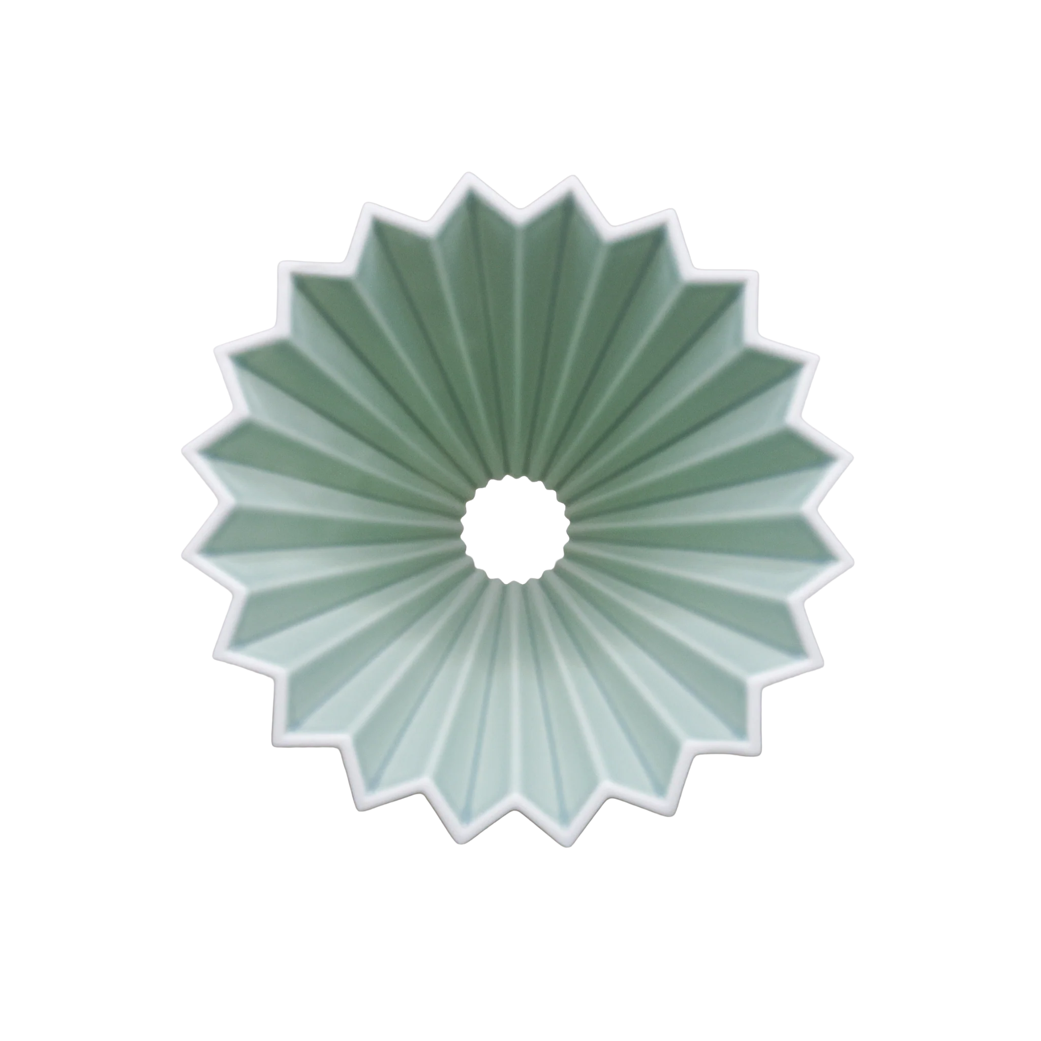 SlowPour Origami Dripper - Matte Green