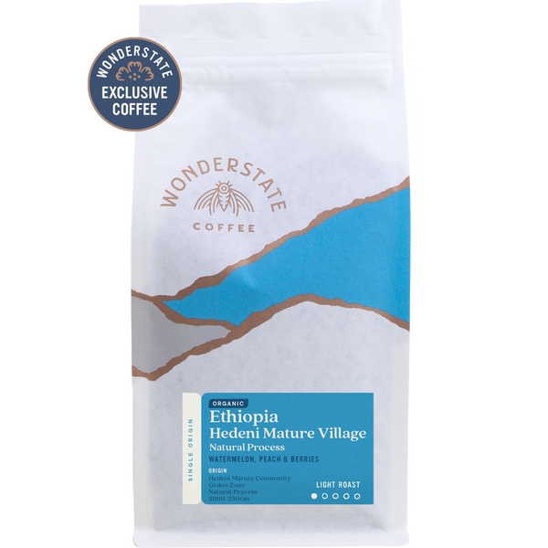 Organic Ethiopia Hedeni Mature Village Natural Process