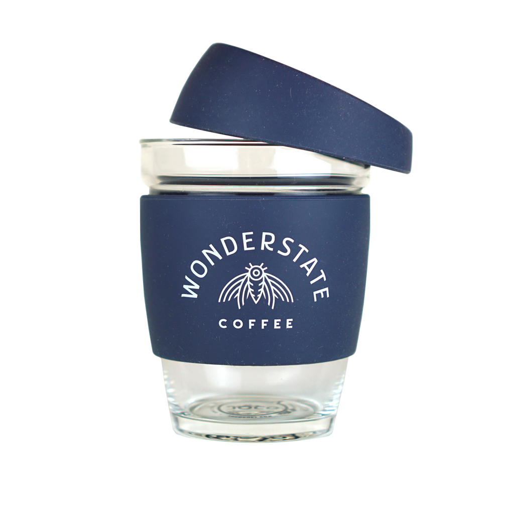 Joco Reusable Glass Cup Small - Mood Indigo – Modern Quests